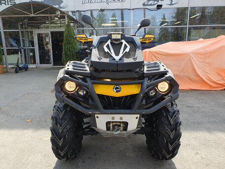 2013 BRP Can-Am Outlander Max XT-P 1000R, чёрный, 1100000 рублей, вид 4
