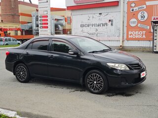 2010 Toyota Corolla X (E140, E150) Рестайлинг, чёрный, 1250000 рублей, вид 4