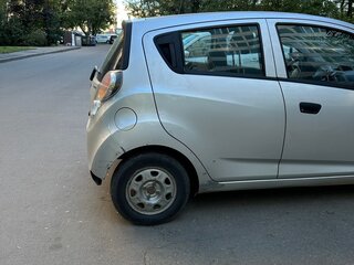 2012 Chevrolet Spark III, серебристый, 550000 рублей, вид 5