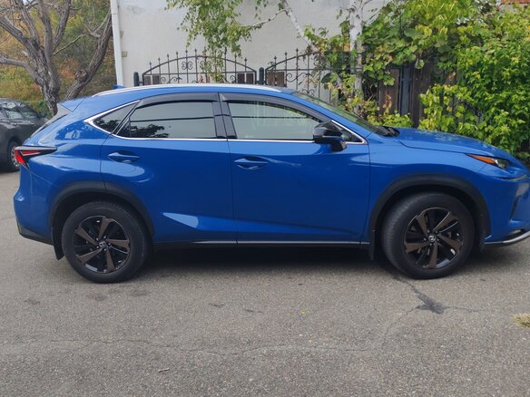 2021 Lexus NX 200 I Рестайлинг, голубой, 4300000 рублей - вид 10