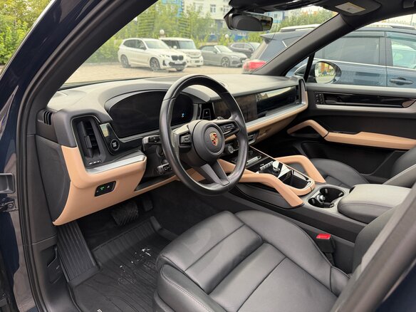 2023 Porsche Cayenne III Рестайлинг, синий, 7140000 рублей - вид 15