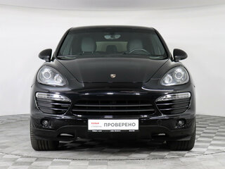2012 Porsche Cayenne II (958), чёрный, 2890000 рублей, вид 2