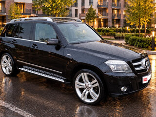 2008 Mercedes-Benz GLK-Класс 350 I (X204), чёрный, 1290000 рублей, вид 2