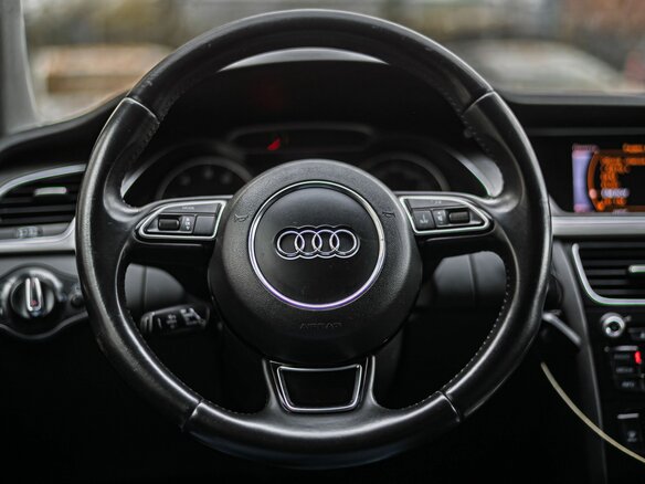 2012 Audi A4 IV (B8) Рестайлинг, чёрный, 1250000 рублей - вид 5
