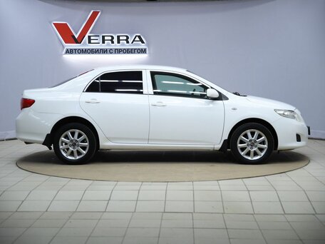 2008 Toyota Corolla X (E140, E150), белый, 730000 рублей, вид 4