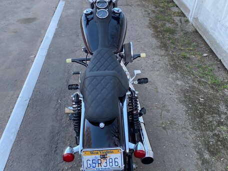 2014 Harley-Davidson Dyna Low Rider, чёрный, 750000 рублей, вид 4