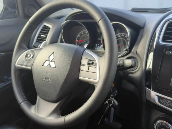 2014 Mitsubishi ASX I Рестайлинг, синий, 1400000 рублей - вид 8