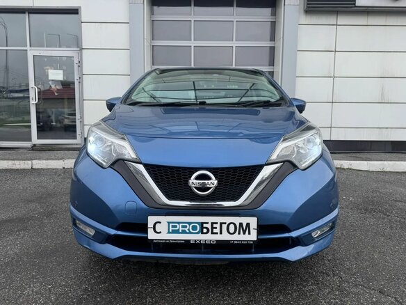 2017 Nissan Note II Рестайлинг, синий, 900000 рублей - вид 1