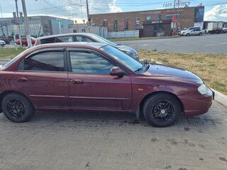 2008 Kia Spectra I Рестайлинг 2, красный, 385000 рублей, вид 3