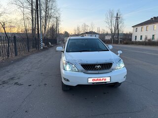 2009 Toyota Harrier II (XU30), белый, 1800000 рублей, вид 2