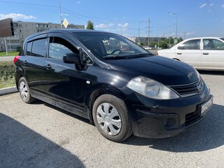 2012 Nissan Tiida I Рестайлинг, чёрный, 460000 рублей, вид 4