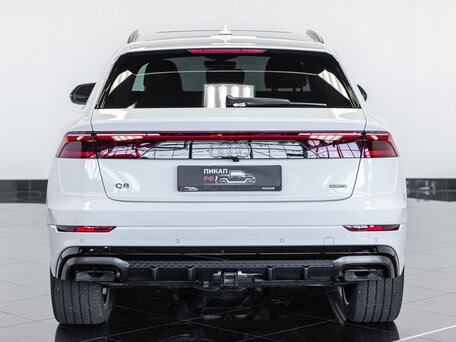 2024 Audi Q8 55 TFSI I (4M) Рестайлинг, белый, 12760000 рублей, вид 5