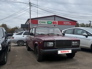 2003 Lada (ВАЗ) 2107, красный, 70000 рублей, вид 2
