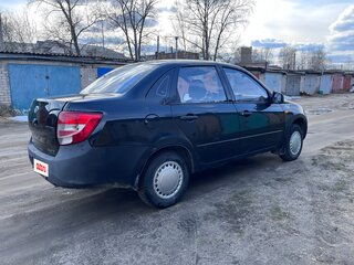 2014 Lada (ВАЗ) Granta I, чёрный, 200000 рублей, вид 5