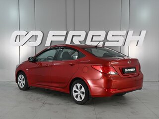 2015 Hyundai Solaris I Рестайлинг, красный, 1125000 рублей, вид 2
