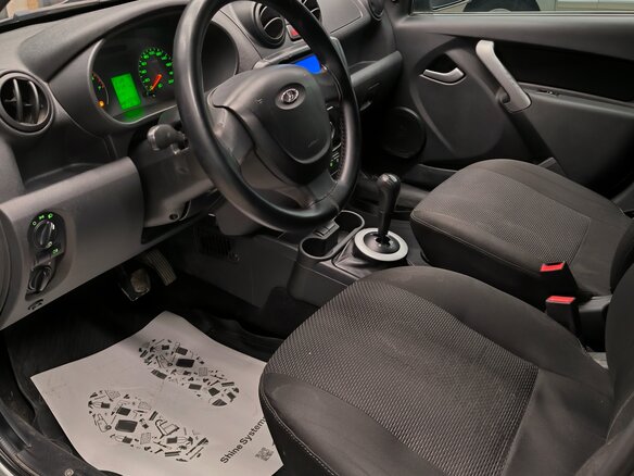 2015 Lada (ВАЗ) Granta I, серебристый, 370000 рублей - вид 5