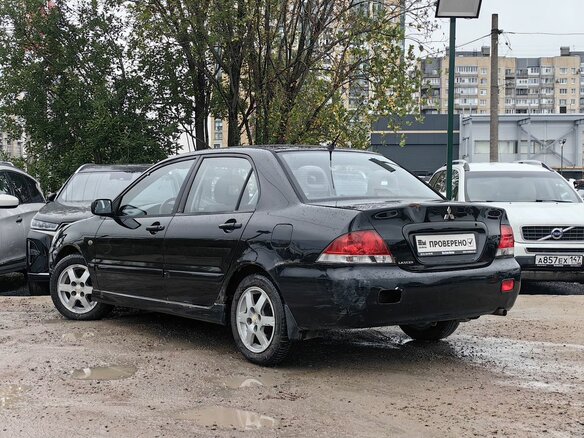 2004 Mitsubishi Lancer IX, чёрный, 149000 рублей - вид 6