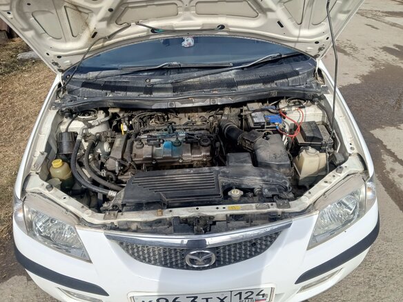 1999 Mazda Premacy I (CP), белый, 399000 рублей - вид 9