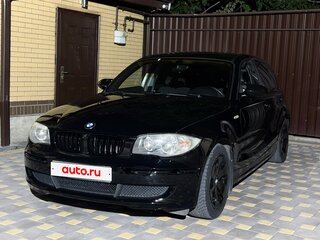 2008 BMW 1 серии 116i I (E81/E82/E87/E88) Рестайлинг, чёрный, 615000 рублей, вид 1