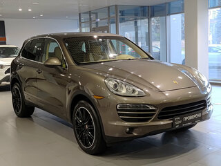 2010 Porsche Cayenne II (958), коричневый, 2150000 рублей, вид 3