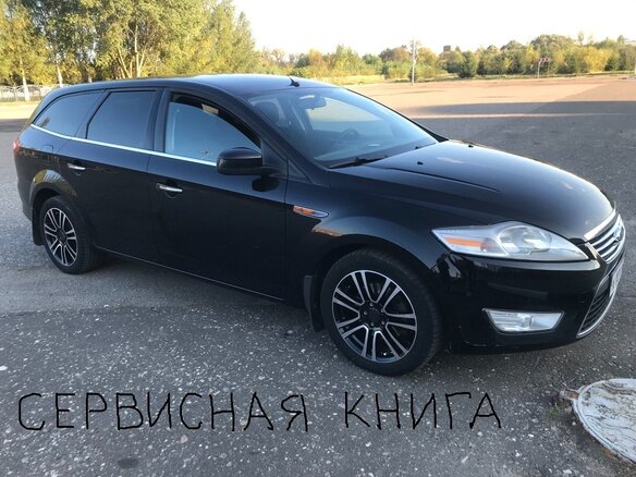 2010 Ford Mondeo IV, чёрный, 890000 рублей