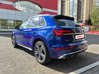 2021 Audi Q5 45 TFSI II (FY) Рестайлинг, синий, 3440000 рублей, вид 5