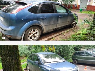2005 Ford Focus II, синий, 370000 рублей, вид 1