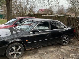1994 Audi A6 I (C4), чёрный, 475000 рублей, вид 2