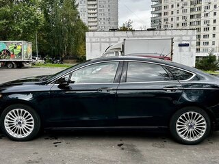 2014 Ford Fusion (North America) II, чёрный, 1250000 рублей, вид 5
