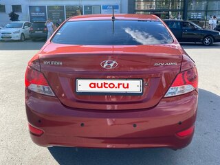 2013 Hyundai Solaris I, красный, 799999 рублей, вид 3