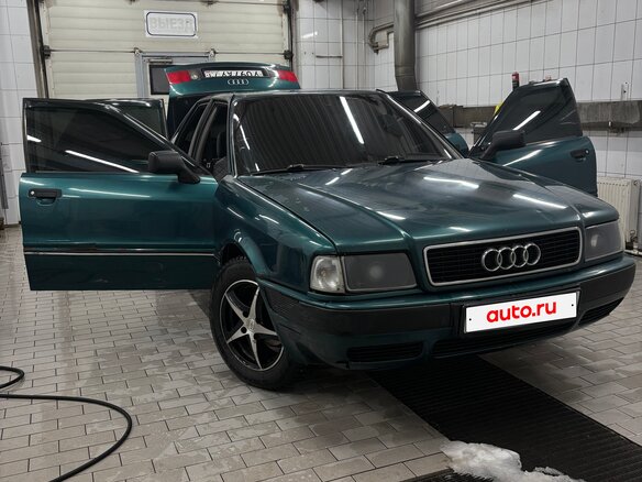 1991 Audi 80 V (B4), зелёный, 310000 рублей - вид 9
