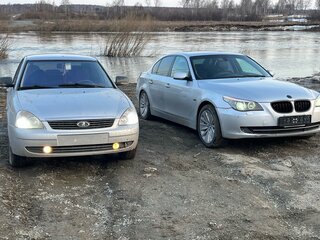 2006 BMW 5 серии 530xi V (E60/E61), серебристый, 1050000 рублей, вид 5