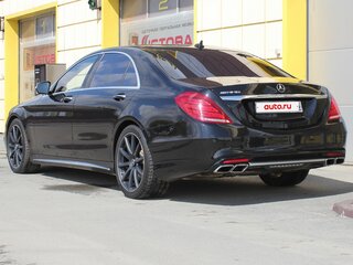 2016 Mercedes-Benz S-Класс AMG 63 AMG Long III (W222, C217), чёрный, 3885000 рублей, вид 4