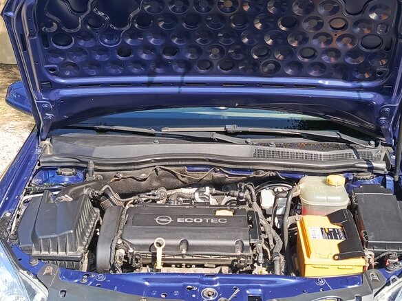 2011 Opel Astra H Рестайлинг, синий, 800000 рублей - вид 9