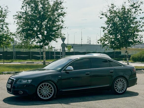 2010 Audi A6 III (C6) Рестайлинг, чёрный, 1200000 рублей - вид 7