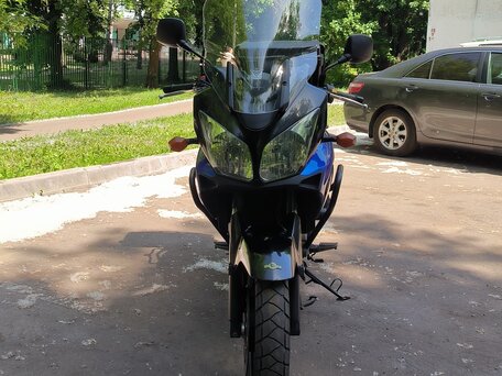2007 Suzuki V-Strom DL 650, синий, 430000 рублей, вид 3