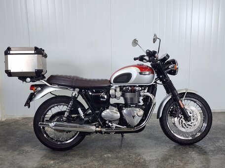 2016 Triumph Bonneville T120, красный, 859000 рублей, вид 1
