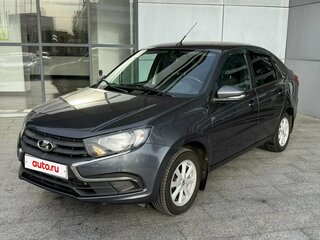2018 Lada (ВАЗ) Granta I Рестайлинг, серый, 630000 рублей, вид 1