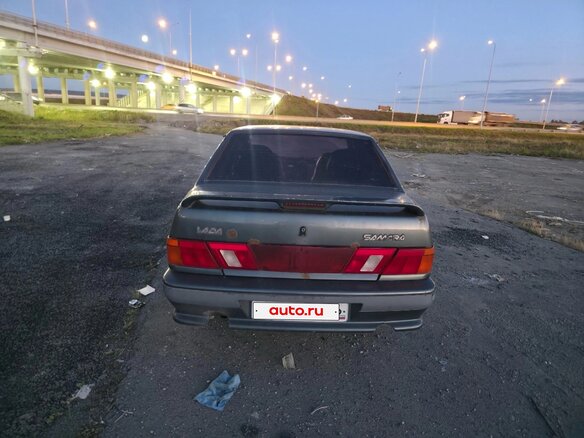 2007 Lada (ВАЗ) 2115, синий, 170000 рублей - вид 6