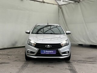 2016 Lada (ВАЗ) Vesta I, серебристый, 820000 рублей, вид 3