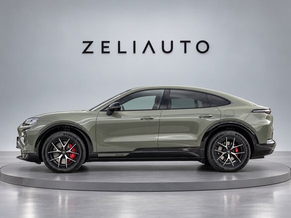 2026 Porsche Cayenne Turbo Electric Coupé IV, зелёный, 30000000 рублей - вид 7