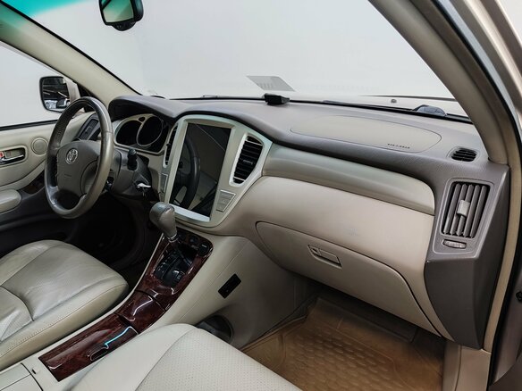 2004 Toyota Highlander I (XU20) Рестайлинг, золотистый, 950000 рублей - вид 17
