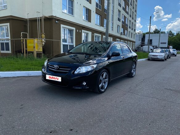 2008 Toyota Corolla AMT X (E140, E150), чёрный, 865000 рублей - вид 15