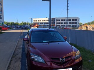 2008 Mazda 3 I (BK) Рестайлинг, красный, 600000 рублей, вид 3