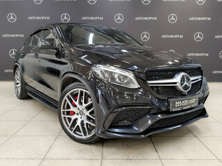 2018 Mercedes-Benz GLE Coupe AMG 63 AMG S I (C292), чёрный, 4300000 рублей, вид 3