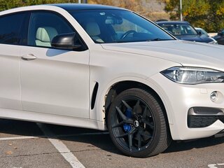2016 BMW X6 M50d II (F16), белый, 3700000 рублей, вид 2