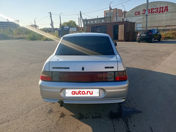2002 Lada (ВАЗ) 2110, серебристый, 140000 рублей - вид 3