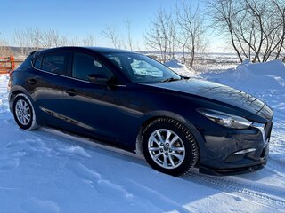 2018 Mazda Axela III Рестайлинг, синий, 1600000 рублей, вид 4
