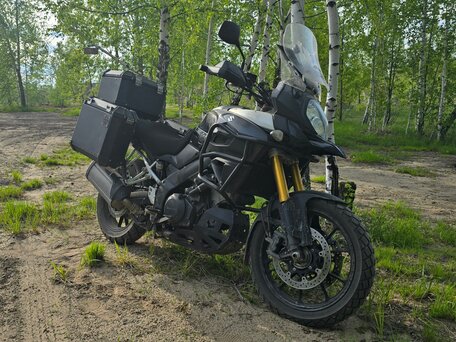 2014 Suzuki V-Strom 1000, чёрный, 755000 рублей, вид 1