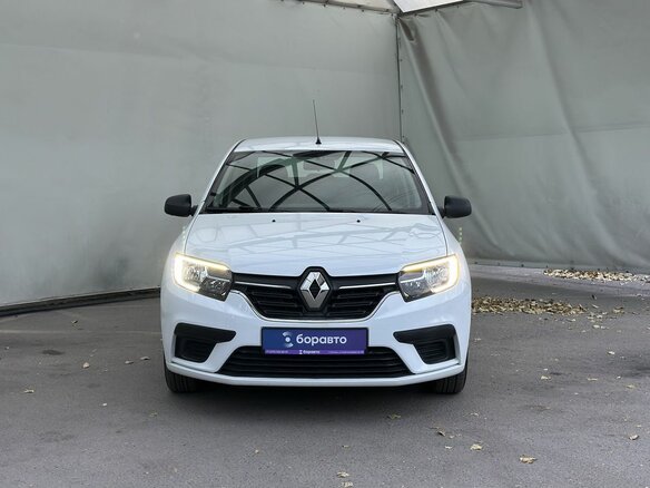 2019 Renault Logan II Рестайлинг, белый, 1180000 рублей - вид 3